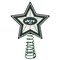 The Memory Company 10" Green and White Star NFL New York Jets Christmas Tree Topper